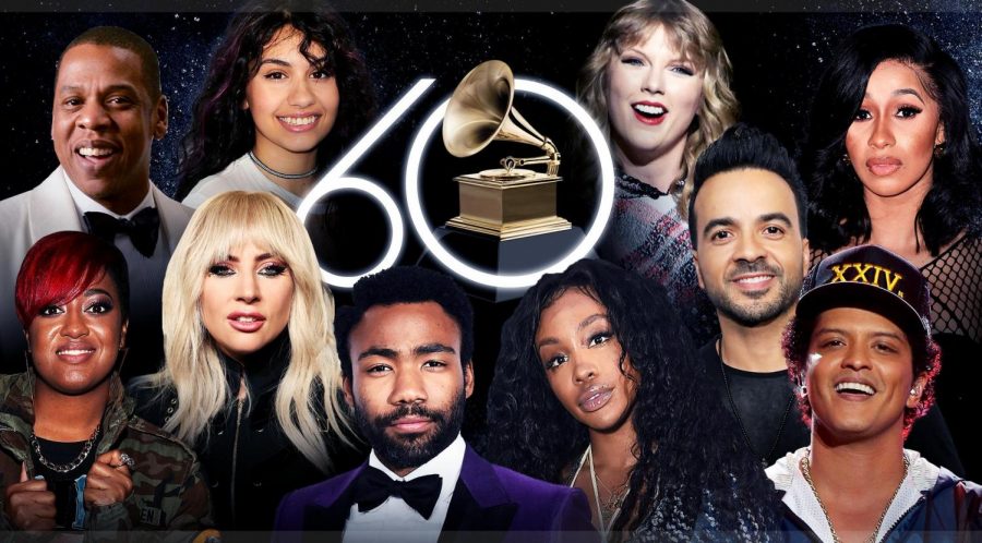 Winners of the Grammys in 2018