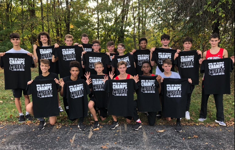 Congratulations Boys Cross Country Team WPIAL Section 5 Champs