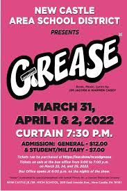 New Castle Area School District Presents Grease the Musical