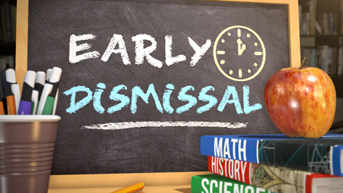 Early Dismissal Times and Dates